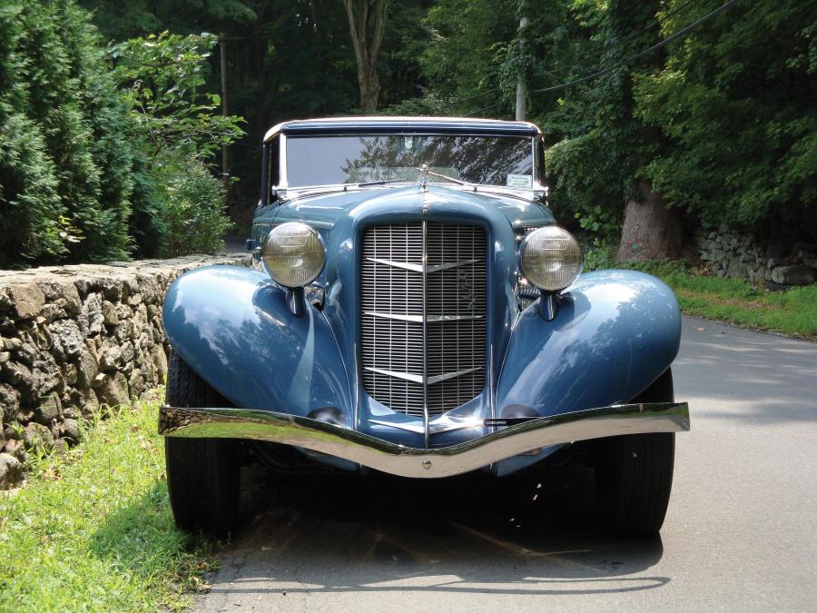  Auburn 852 SC Convertible Coupe 1936 года  (фото 44 из 50)